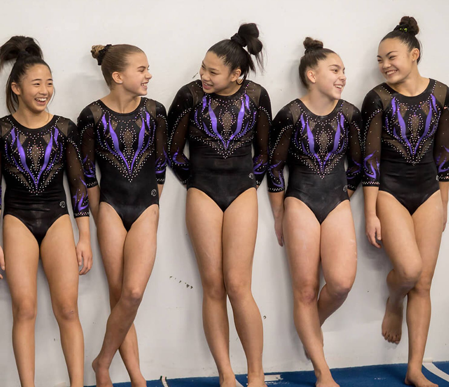 Gymnastics East competitive team athletes